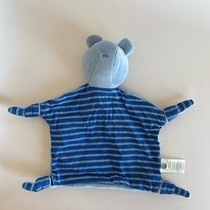 Green Sprouts organic blue lovey lovie security blanket